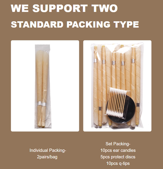 Natural Beeswax Ear Candle